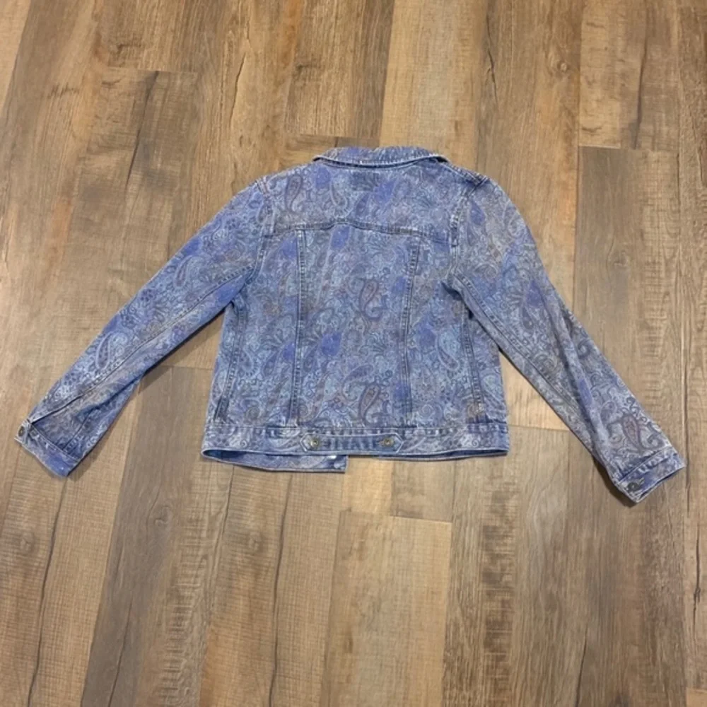 Unique Vintage Jean Jacket Ruff Hewn Size Small - Picture 3 of 3